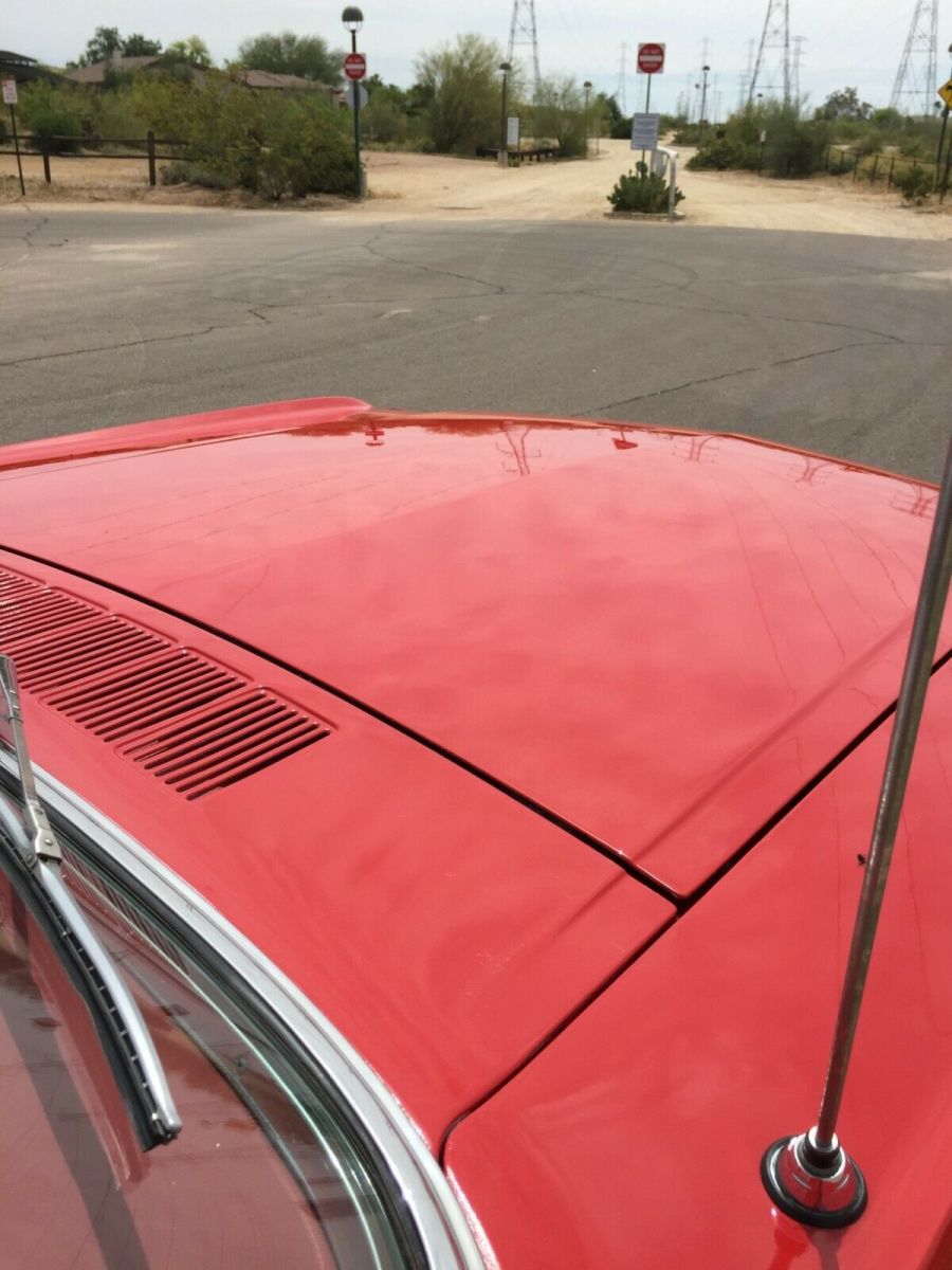 1965 Red Ford Mustang Convertible