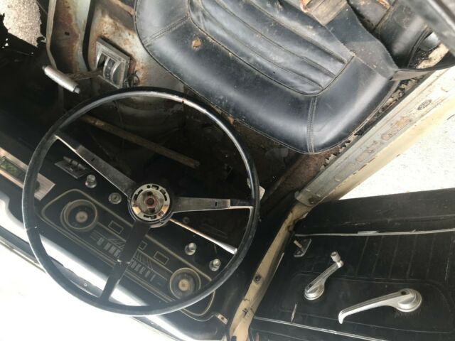 1965 White Ford Mustang Coupe