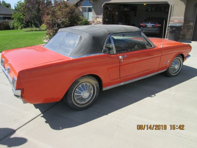 1965 Originally Yellow Ford Mustang Convertible
