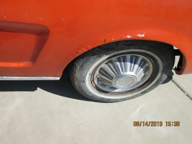 1965 Originally Yellow Ford Mustang Convertible