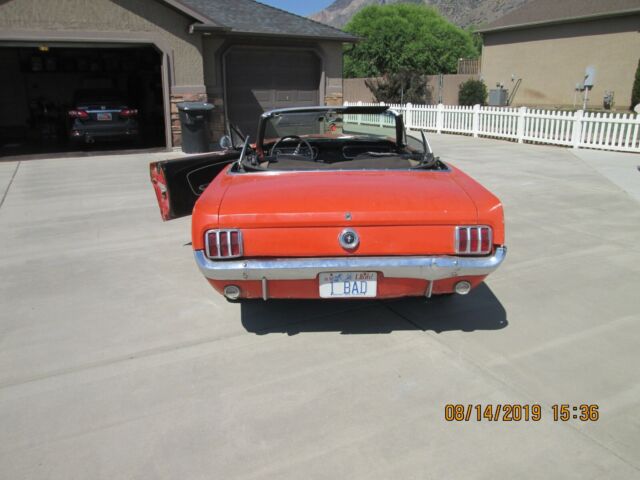 1965 Originally Yellow Ford Mustang Convertible
