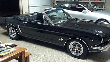 1965 Black Ford Mustang Coupe