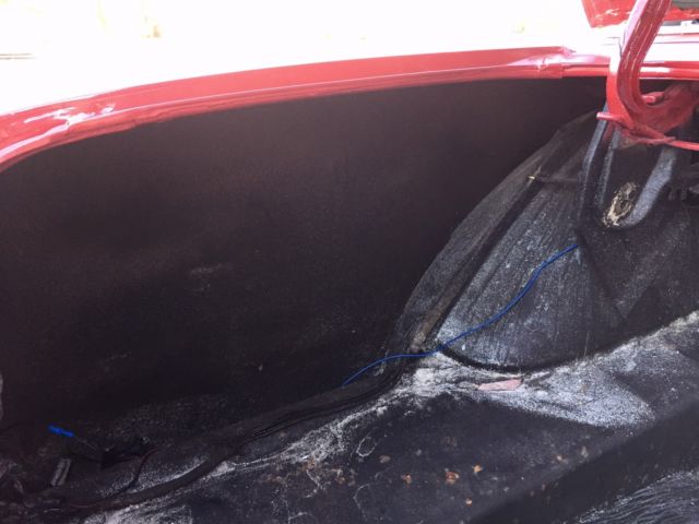 1965 red Ford Mustang Convertible