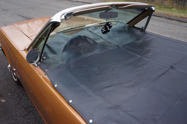 1965 Gold Ford Mustang Convertible