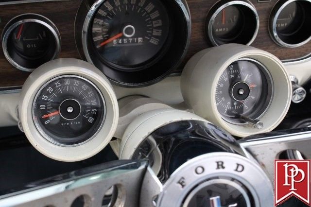 1965 Blue Ford Mustang Convertible