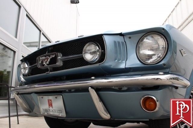 1965 Blue Ford Mustang Convertible