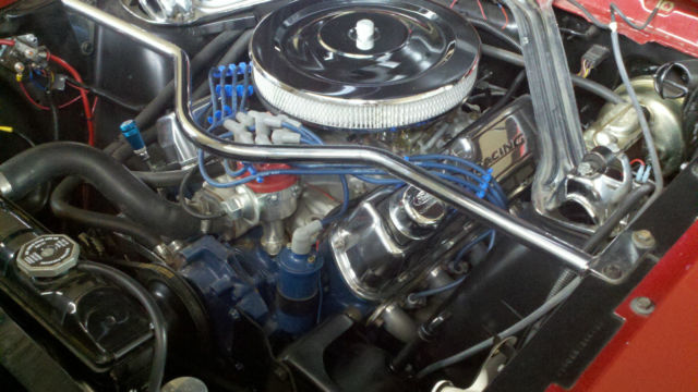 1965 Red Ford Mustang Convertible
