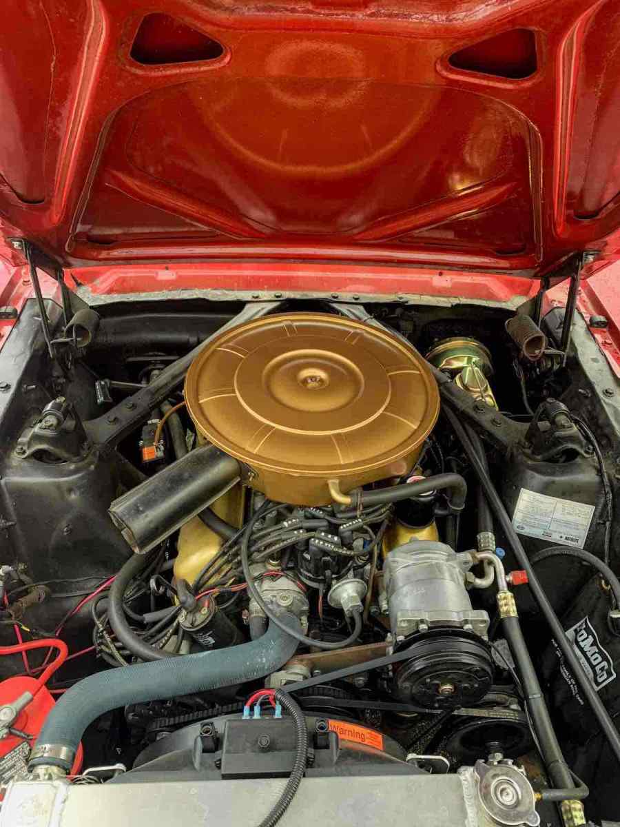 1965 Red Ford Mustang Convertible