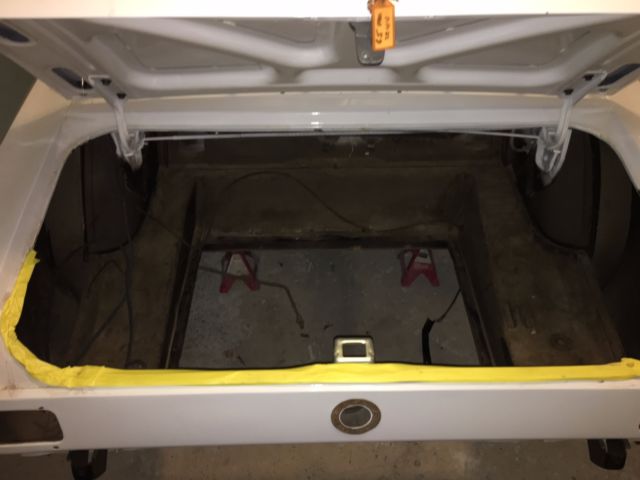 1965 White Ford Mustang Convertible