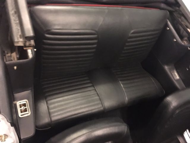 1965 White Ford Mustang Convertible