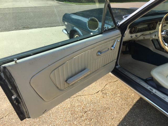 1965 Blue Ford Mustang Convertible