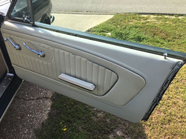 1965 Blue Ford Mustang Convertible