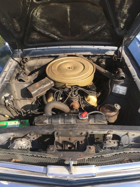 1965 Blue Ford Mustang Convertible