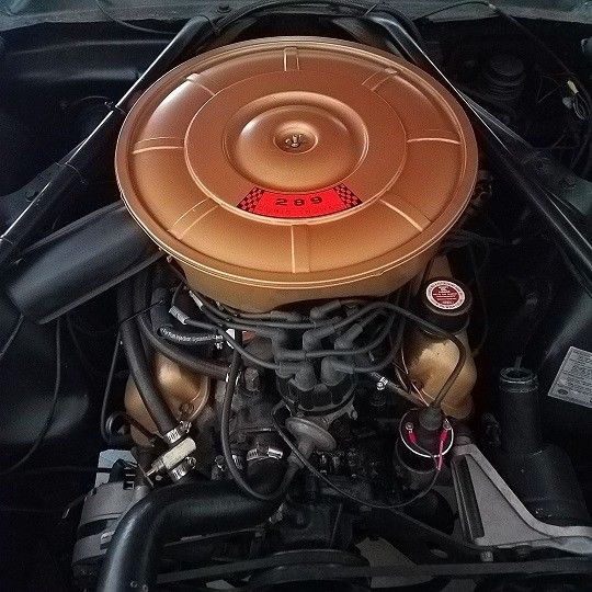 1965 Red Ford Mustang Convertible