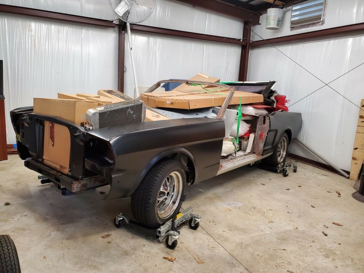 1965 Red Ford Mustang Convertible