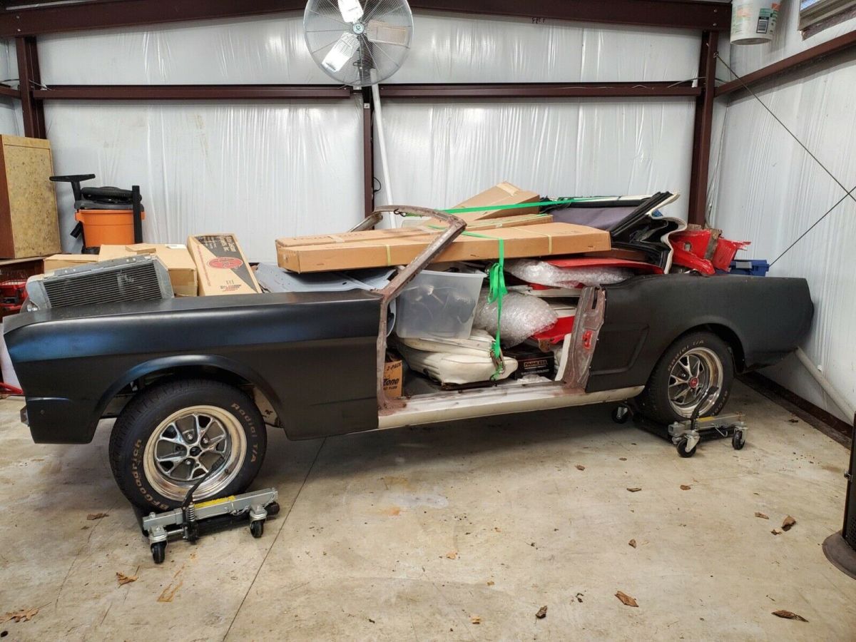 1965 Red Ford Mustang Convertible