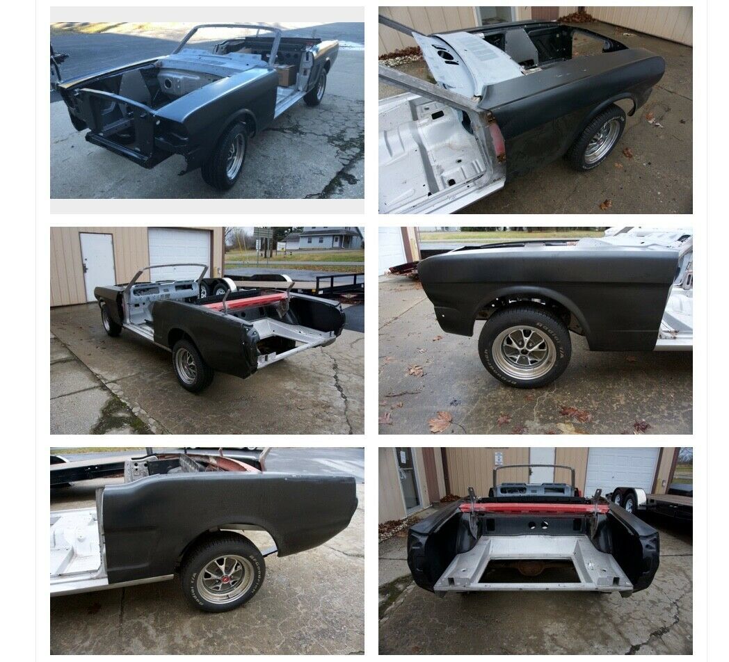 1965 Red Ford Mustang Convertible