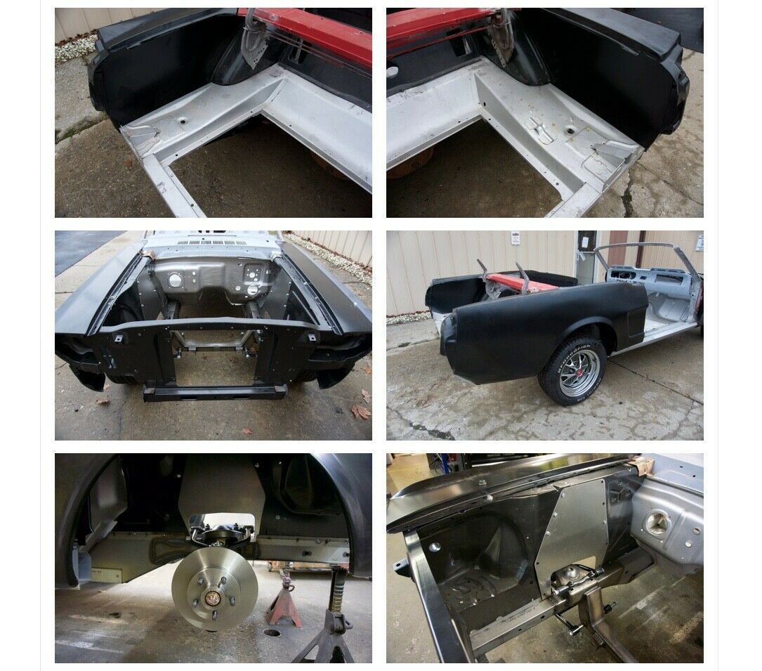 1965 Red Ford Mustang Convertible