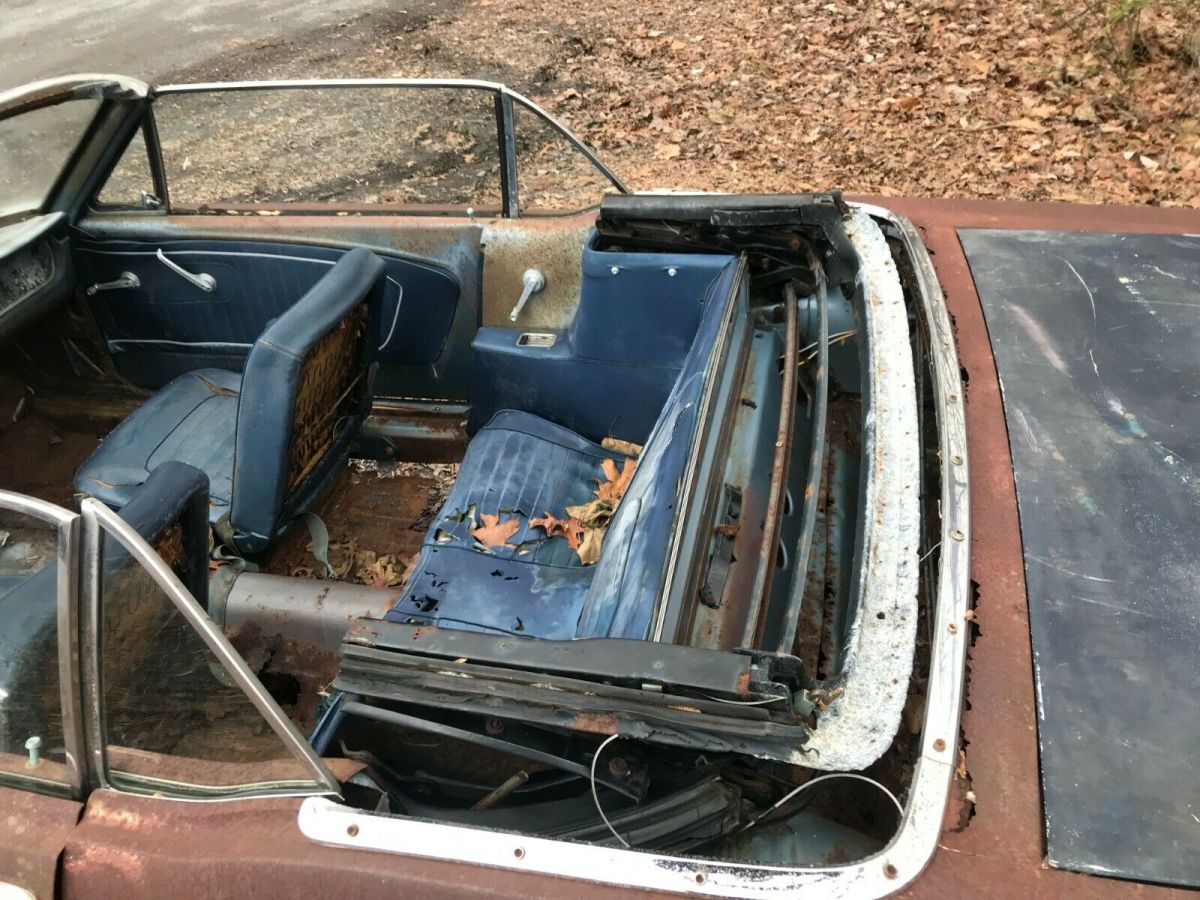 1965 Blue Ford Mustang Convertible