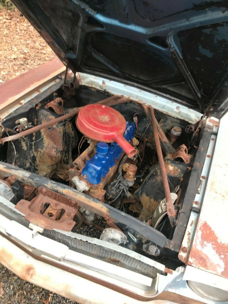 1965 Blue Ford Mustang Convertible