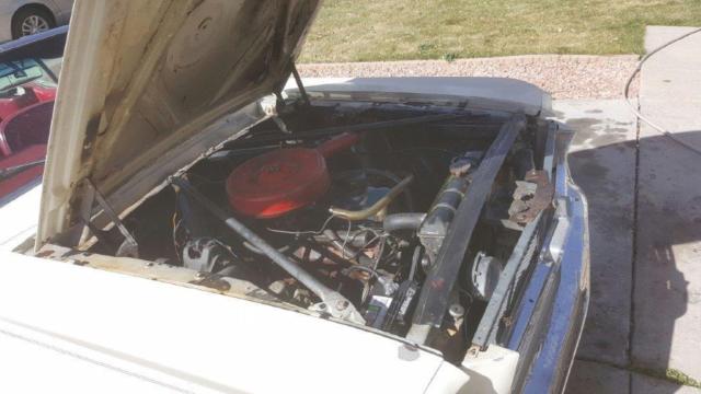 1965 WHITE Ford Mustang CONVERTIBLE