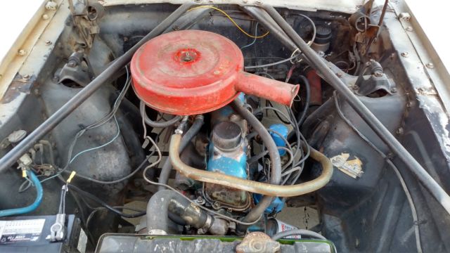 1965 WHITE Ford Mustang CONVERTIBLE