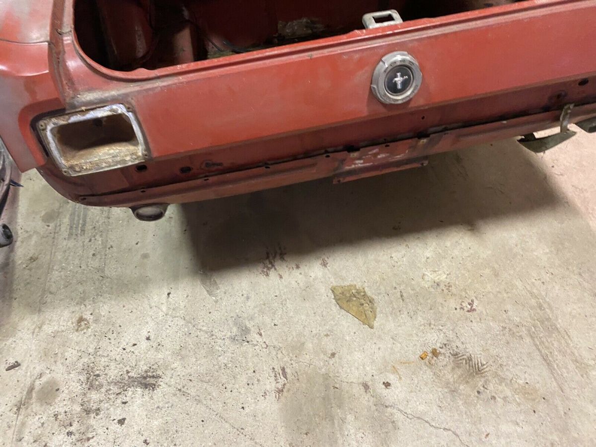 1965 Red Ford Mustang Convertible