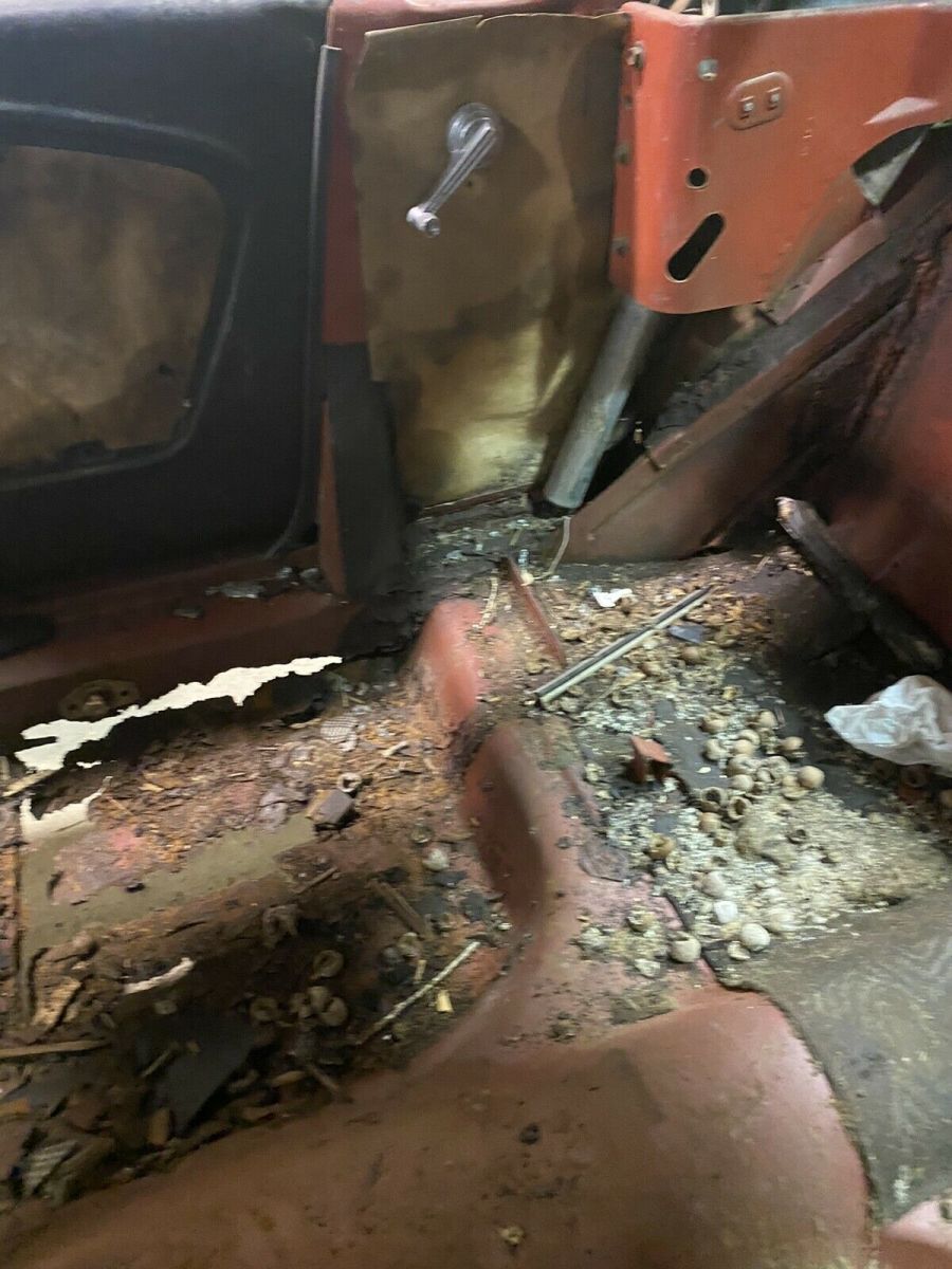 1965 Red Ford Mustang Convertible