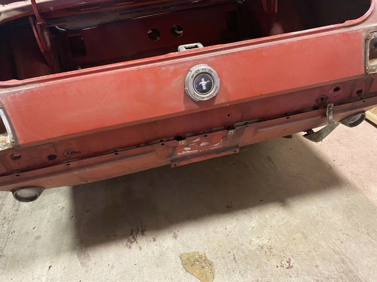 1965 Red Ford Mustang Convertible