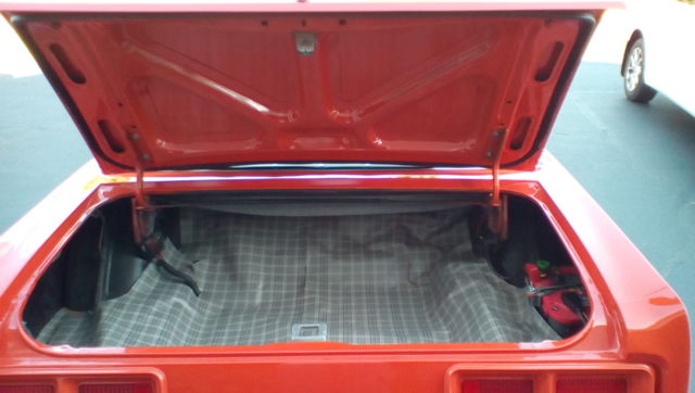 1965 Orange Ford Mustang Convertible