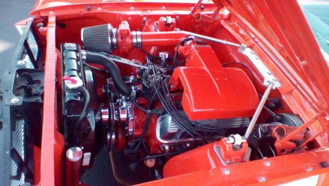 1965 Orange Ford Mustang Convertible