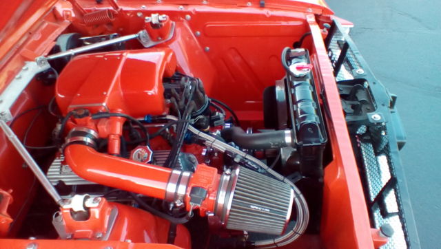 1965 Orange Ford Mustang Convertible