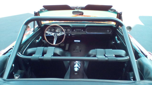 1965 Orange Ford Mustang Convertible