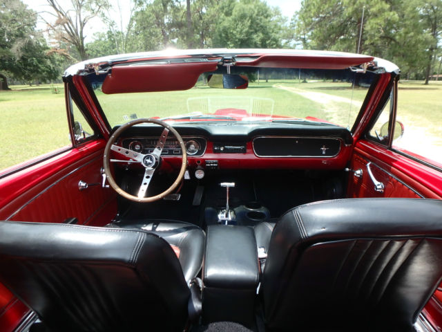 1965 Red Ford Mustang U/K