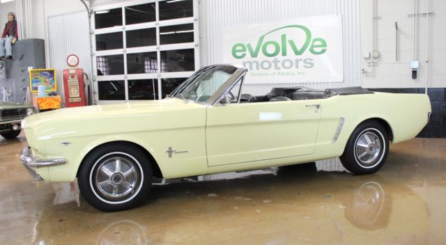 1965 Yellow Ford Mustang A/C, Restored, Documented