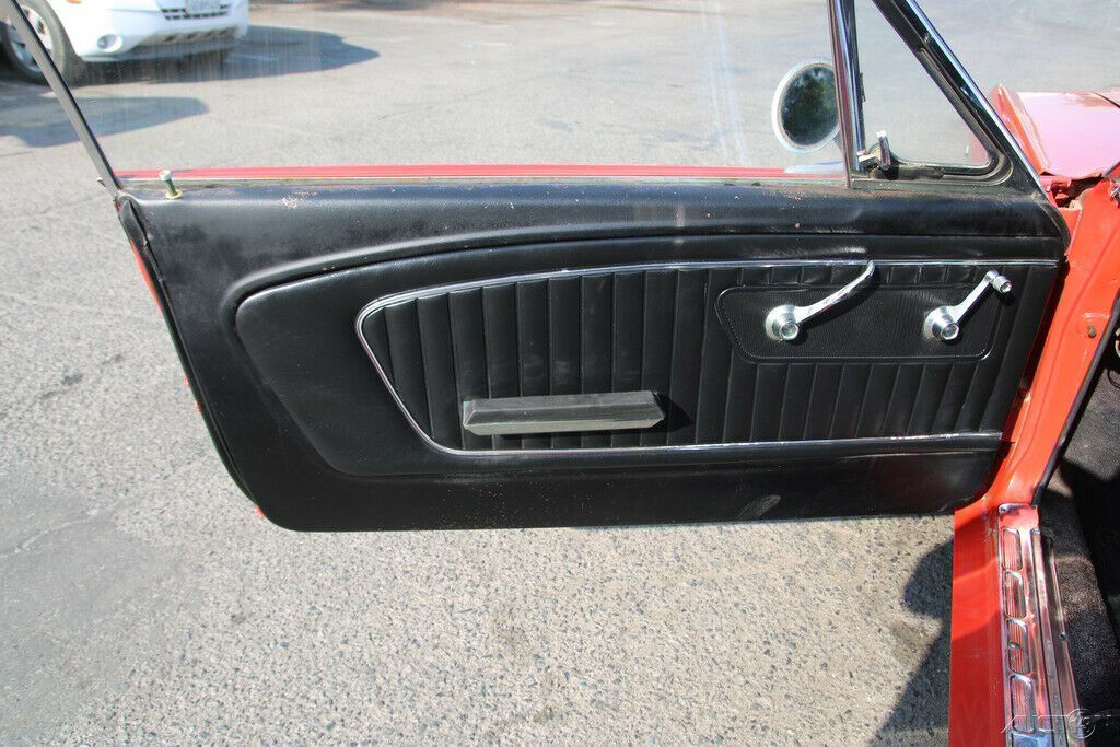 1965 Red Ford Mustang Convertible
