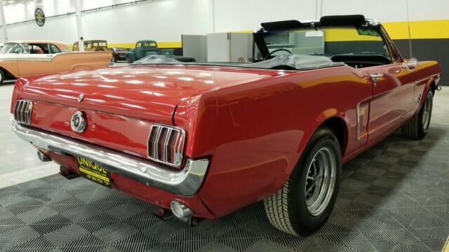 1965 Red Ford Mustang Convertible