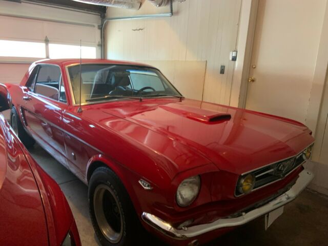 1965 Red Ford Mustang Coupe