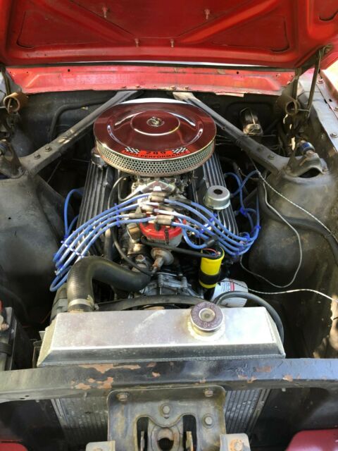 1965 Red Ford Mustang Coupe