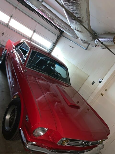 1965 Red Ford Mustang Coupe