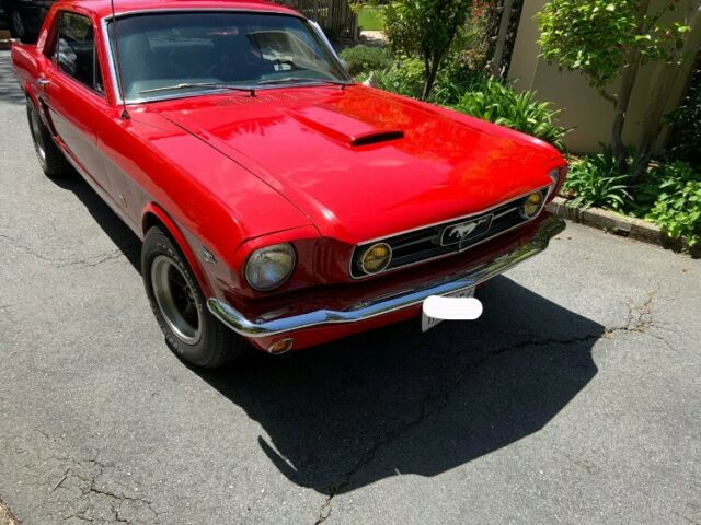 1965 Red Ford Mustang Coupe