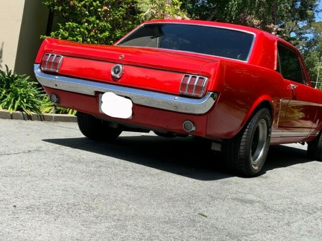 1965 Red Ford Mustang Coupe