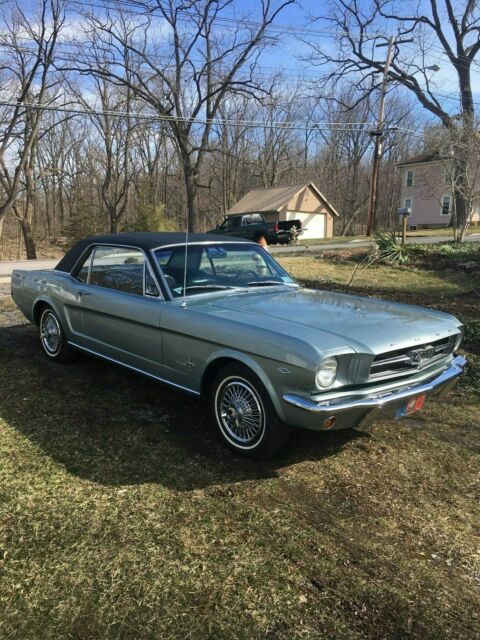 1965 Silver Smoke Grey Ford Mustang Coupe
