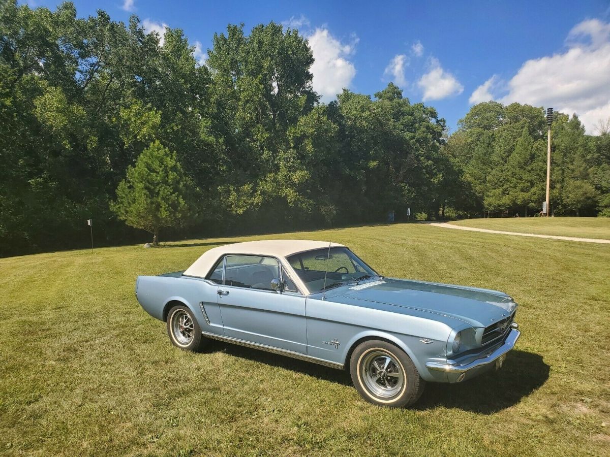 1965 Blue Metallic Ford Mustang Coupe