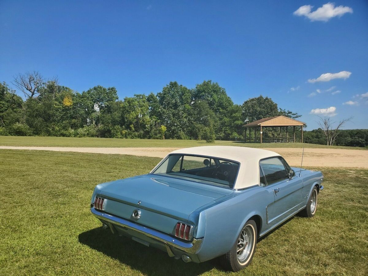 1965 Blue Metallic Ford Mustang Coupe