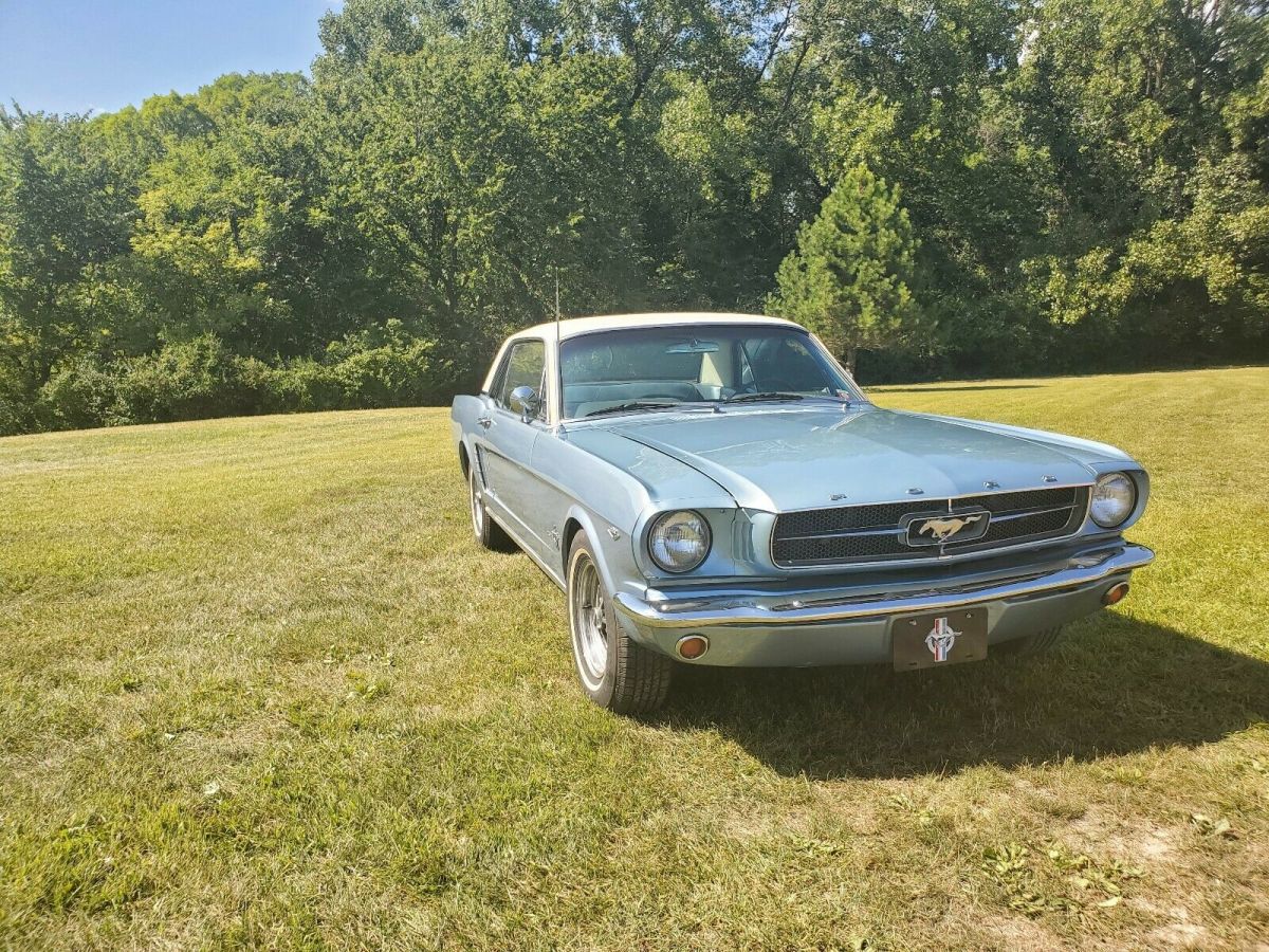 1965 Blue Metallic Ford Mustang Coupe