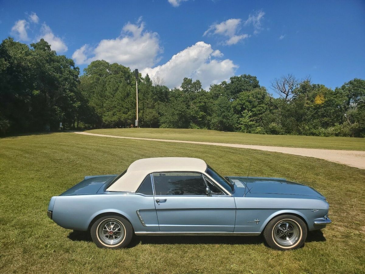 1965 Blue Metallic Ford Mustang Coupe