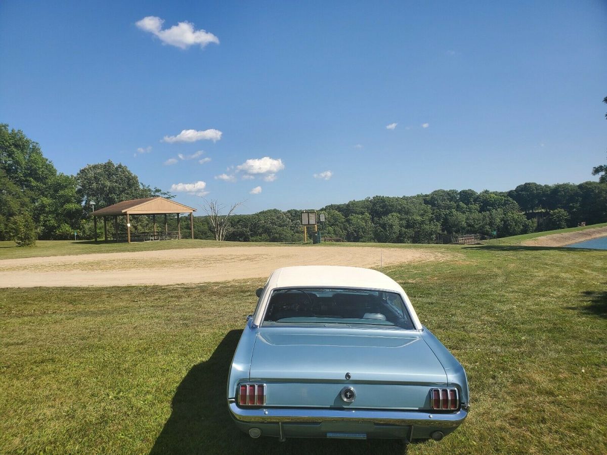1965 Blue Metallic Ford Mustang Coupe
