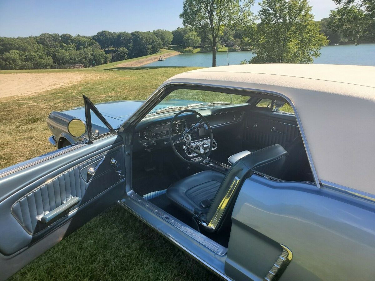 1965 Blue Metallic Ford Mustang Coupe