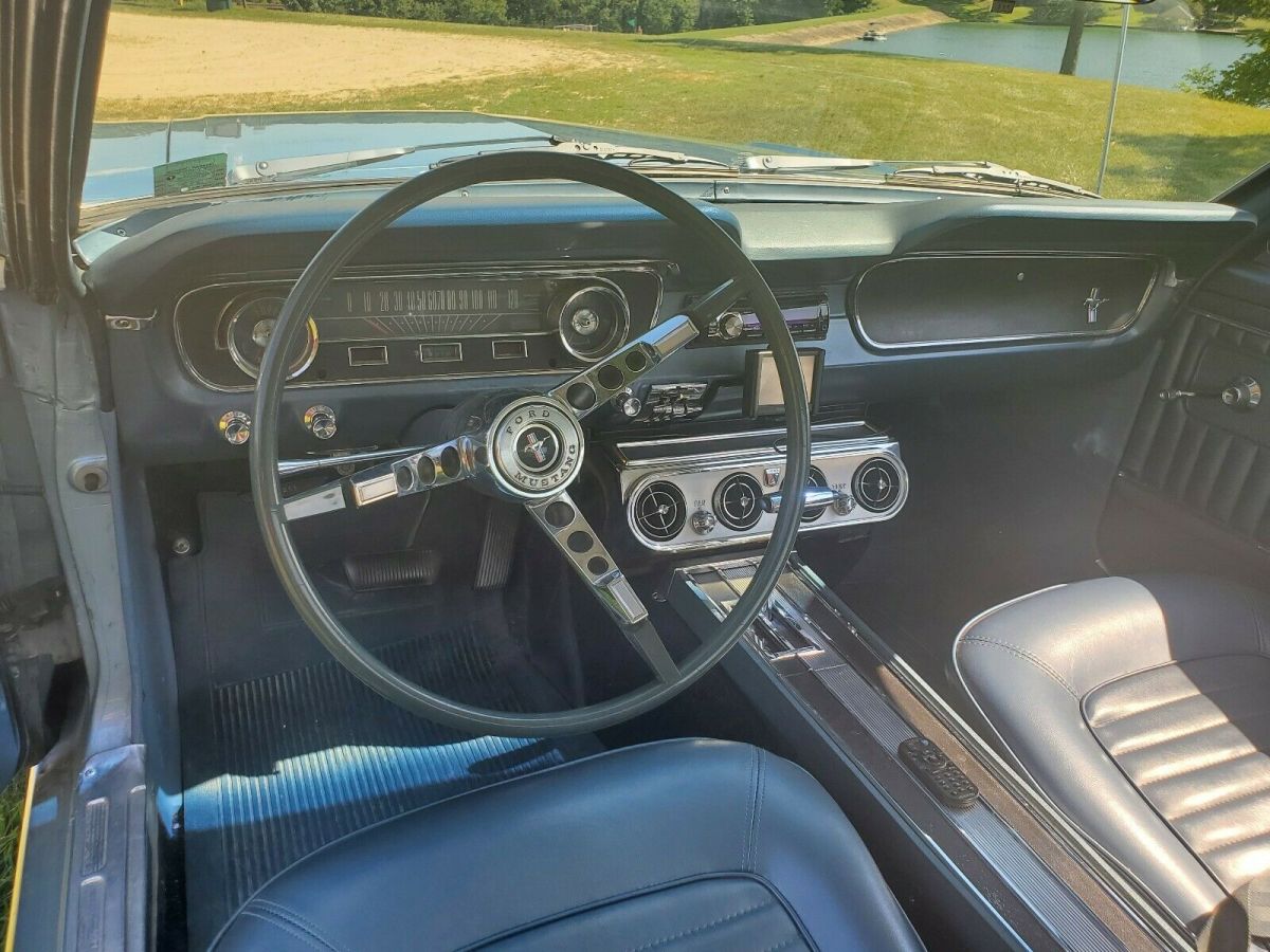 1965 Blue Metallic Ford Mustang Coupe